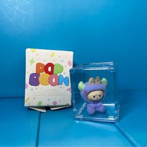 Pop Mart - Pop Beans 
- Pajama Cross Dressing - Labubu Mini Monsters with case